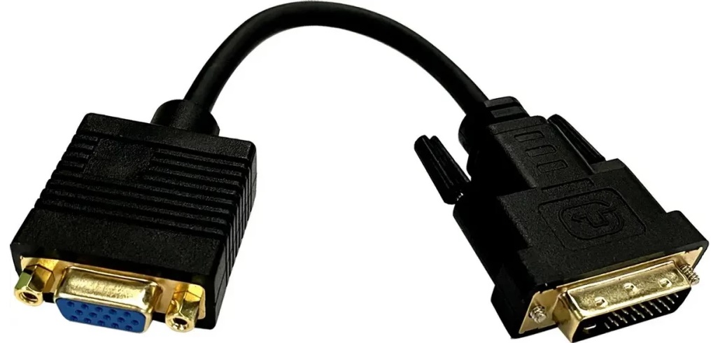 

Переходник Buro BU-DVI-VGA DVI-D (m) VGA (f) 0.23м черный 1996865, BU-DVI-VGA