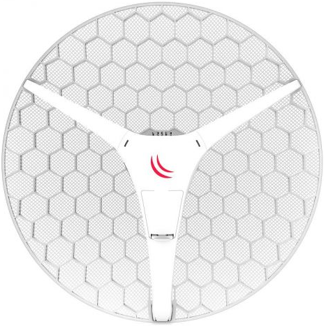 

Wi-Fi мост Mikrotik LHG XL HP5 RBLHG-5HPnD-XL 5150–5875 МГц, 1х10/100 Мбит/с LAN (Fast Ethernet), 802.11a/n, AR9344, LHG XL HP5