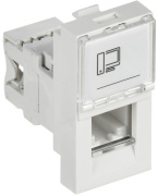 фото Розетка компьютерная  IEK PR-KK40D-RI-0-1-C06U-K01