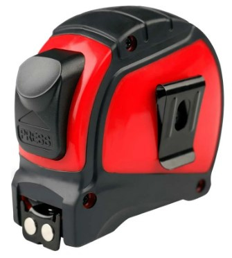 Изображение товара Рулетка измерительная AMO R505 5м ширина 19мм магнитный зацеп для бытовых и строительных работ