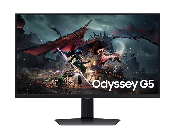 

Монитор 27" Samsung Odyssey G5 G50D S27DG502EI black, IPS 16:9 2560*1440, 180Hz 1ms 350cd 1000:1 178/178 2*HDMI DP HAS Pivot Tilt Swiv VESA, Odyssey G5 G50D S27DG502EI