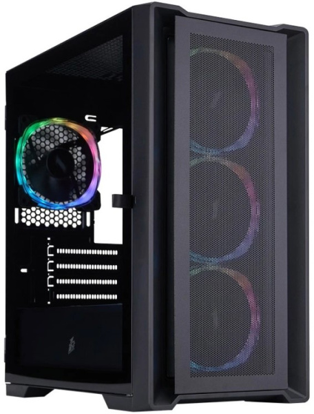 Изображение товара Корпус 1STPLAYER TRILOBITE T4 MESH мини tower с боковым стеклом и подсветкой