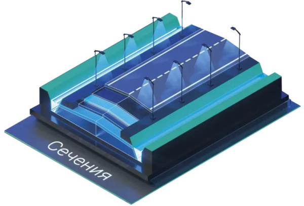 Изображение товара Нанософт nanoCAD GeoniCS 25 Модуль Сечения для Linux на 3 года