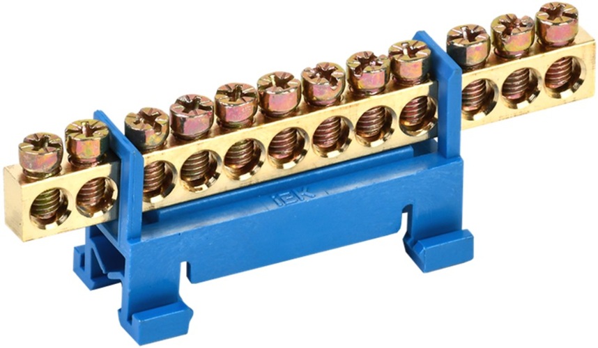 

Шина IEK YNN10-69-12P-K07 нулевая на DIN-изолятор типа Стойка ШНИ-6х9-12-С-С, YNN10-69-12P-K07