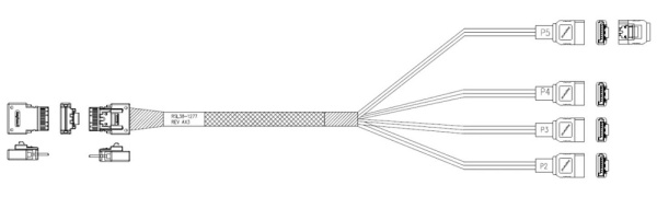Изображение товара Кабель Amphenol RSL38-1277