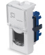 фото Модуль Keystone RJ45 UTP Cabeus KJ-RJ45-Cat.6-180T-FP-L-22,5