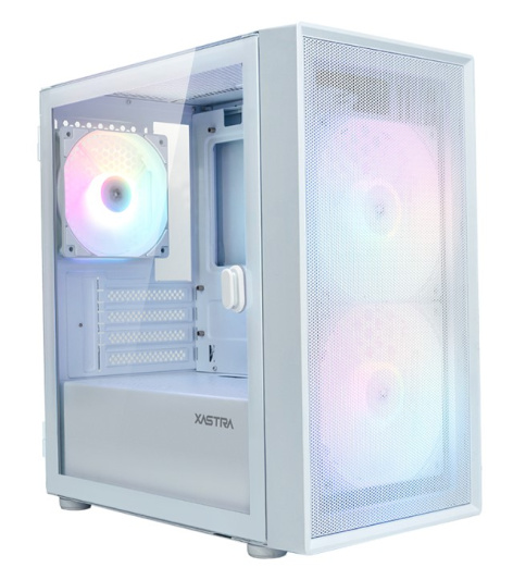 Изображение товара Корпус Xastra A305M 3FRGB White для ПК Micro-ATX Mini-ITX
