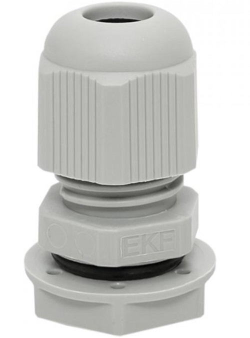 

Сальник EKF plc-pg-9-r PG9 IP54 (20 шт) d отв. 16 мм / d провод. 4-8 мм PROxima, plc-pg-9-r