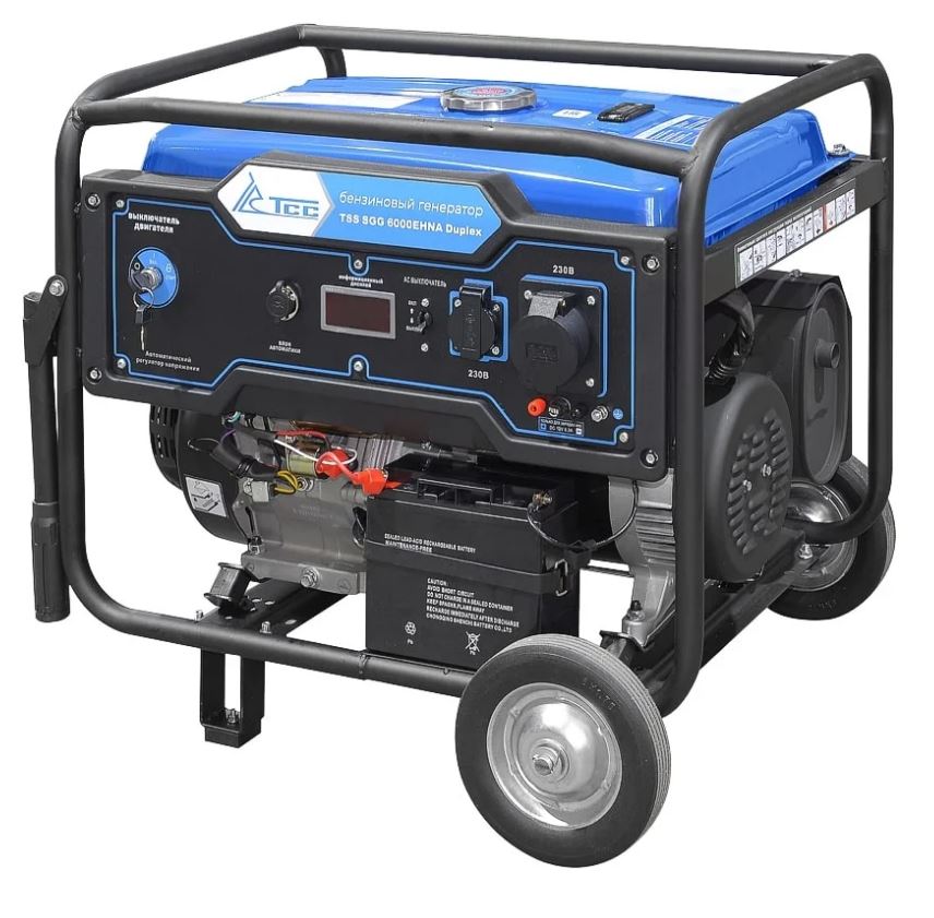

Генератор бензиновый ТСС SGG 6000EHNA Duplex 160012 ТСС, SGG 6000EHNA Duplex