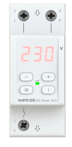 Реле напряжения Welrok 4660251140120