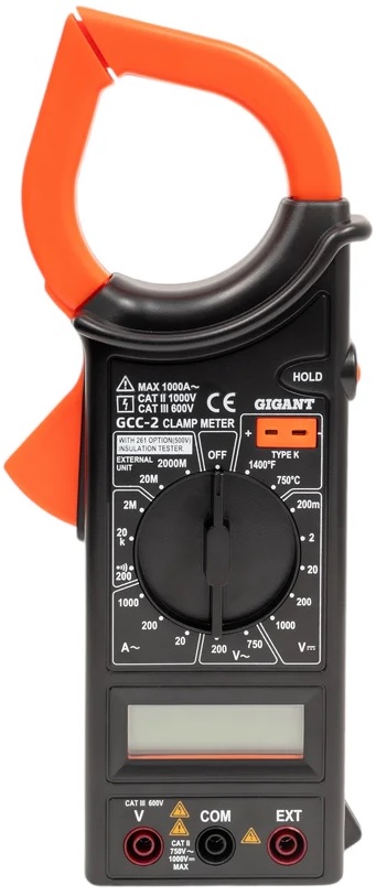 

Токовые клещи Gigant GCC-2 цифровые, GCC-2