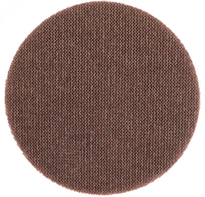 

Диск шлифовальный KRANZ KR-90-0042 на сетчатой основе 125 мм, Р100, 5 шт, KR-90-0042