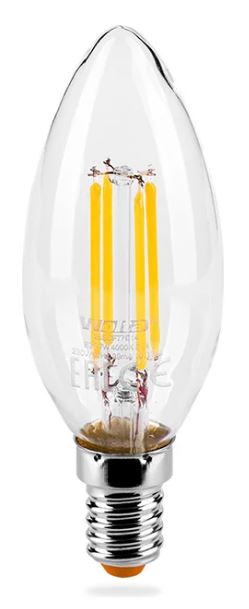 

Лампа светодиодная WOLTA 25SCFT7E14 FILAMENT 7Вт 4000K Е14, 25SCFT7E14