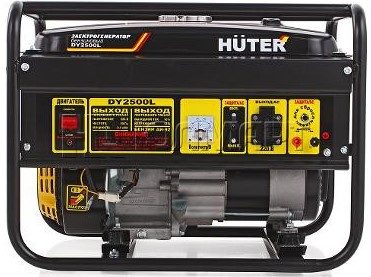 Изображение товара Генератор бензиновый Huter DY2500L 2.4 кВт для дома и работы
