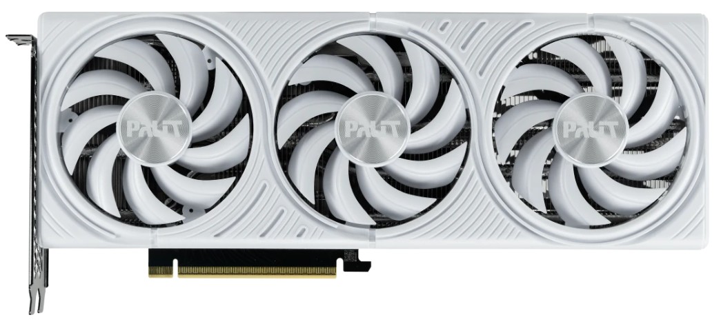 

Видеокарта PCI-E Palit GeForce RTX 5070 WHITE OC (NE75070U19K9-GB2050W) 12GB GDDR7 192bit 5nm 2527/28000MHz HDMI 3*DP, GeForce RTX 5070 WHITE OC (NE75070U19K9-GB2050W)