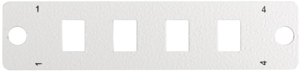 Изображение товара Планка ССД 130301-02310 для кроссов ШКОС-С, 4 адаптера FC(ST)