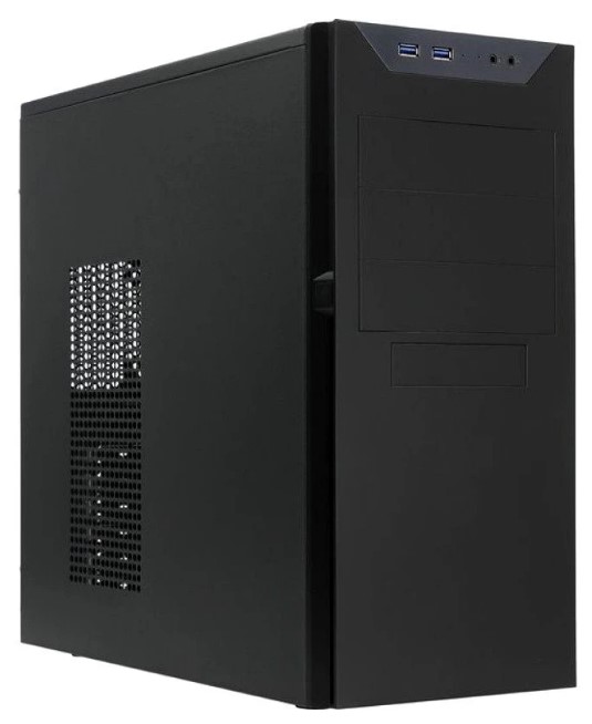 

Корпус mATX Powerman BA833 6191212 черный, без БП, 2*USB 3.0, BA833