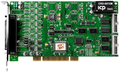Изображение товара Цифро-аналоговая плата ICP DAS PIO-DA4U CR 4 канала 12 бит PCI