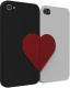 фото Набор чехлов Ozaki iCoat Love Forever Black/White