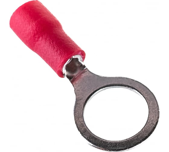 

Наконечник Rexant 08-0016 кольцевой изолированный диам. 8.4 мм 0.5-1.5 мм2 (НКи 1.5-8/НКи 1,25-8) красный, 08-0016