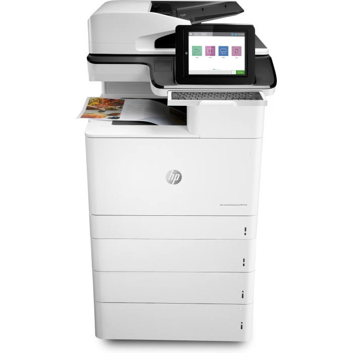 

МФУ HP Color LaserJet Enterprise Flow M776z 3WT91A A3, 46/46 стр/мин, дуплекс, 5ГБ HDD 500ГБ, USB, LAN, WiFi, Color LaserJet Enterprise Flow M776z