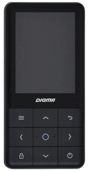 

Плеер Digma Y4 Hi-Fi Flash BT 16Gb черный/2.4"/FM/microSDHC, Y4