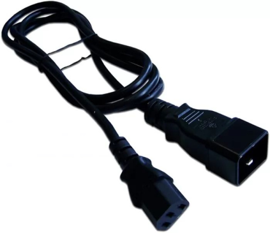 Изображение товара Кабель питания Lanmaster LAN-PP13/20-2.0-BK