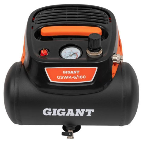 Изображение товара Компрессор Gigant GSWK-6/180 поршневой безмасляный мощный электросхемы