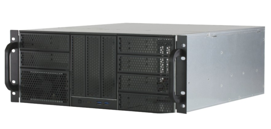 

Корпус серверный 4U Procase RE411-D9H3-A-45 9x5.25+3HDD,черный,без блока питания,глубина 450мм,MB ATX 12"x9,6", RE411-D9H3-A-45