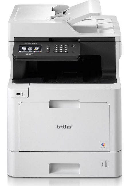 

МФУ Brother DCP-L8410CDW A4, 31стр/мин, 512Мб, дуплекс, ADF50, GigaLAN, WiFi, USB (старт.картриджи 3000/1800стр), DCP-L8410CDW