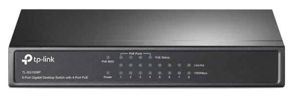 фото Коммутатор PoE TP-LINK TL-SG1008P в Уфе