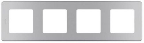 

Рамка Legrand 673962 Inspiria алюминий - 4 поста, 673962