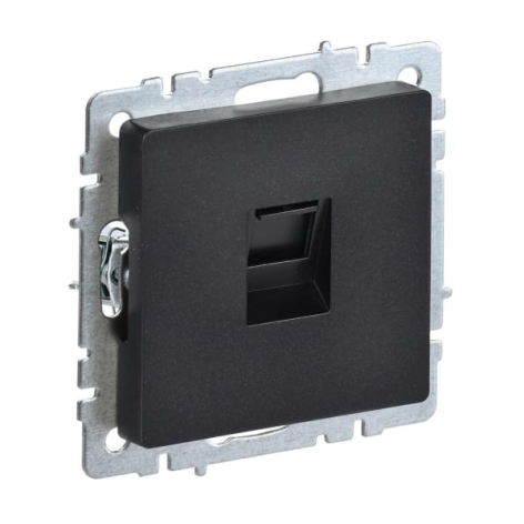 Изображение товара Розетка IEK BR-K10-1-K02 серия BRITE встраиваемая с RJ-45 глянцевая