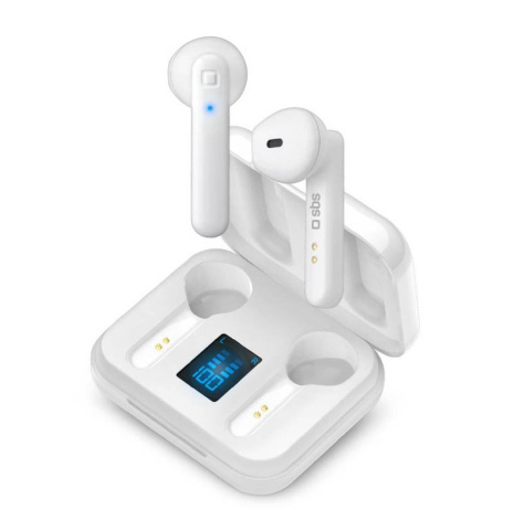 Изображение товара Наушники TWS SBS Twin Hop, Bluetooth, Вкладыши, Белый, [TEEARLCDTWSBTW]