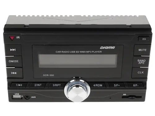 

Автомагнитола Digma DCR-550 2DIN 4x50Вт ПДУ, DCR-550