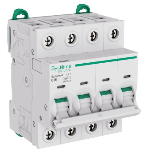 Изображение товара Автоматический выключатель Systeme Electric S9F32425 25A 4 полюса IP20