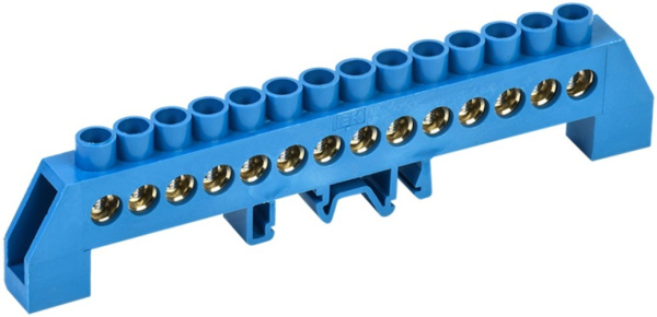 Изображение товара Шина IEK YNN10-812-14DP-K07 для подключения проводников на DIN-рейку