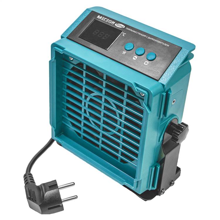 

Станция МЕГЕОН 00348 паяльная с дымоуловителем, 00348