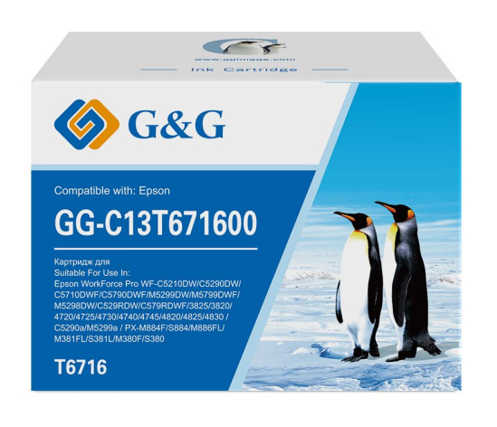 Изображение товара Абсорбер G&G GG-C13T671600 для Epson - сбор отработанных чернил