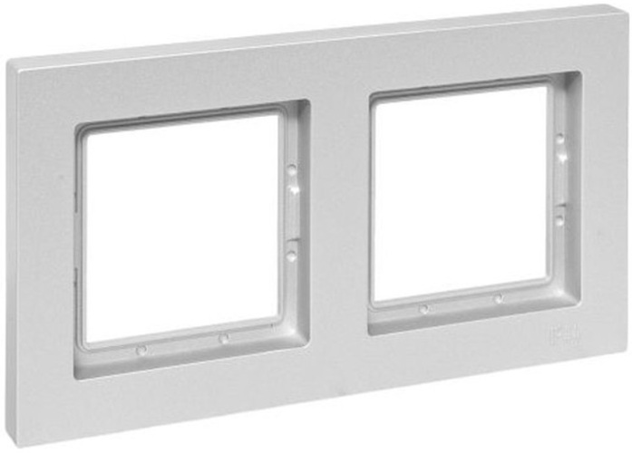 

Рамка двойная EKF UP1-FPA-02-44 IP44, алюминий, пластик Эпика, UP1-FPA-02-44