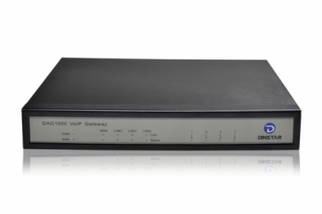 Изображение товара VoIP шлюз Dinstar DAG1000-4S4O для IP телефонии и FAX протоколов