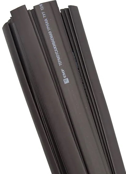 

Трубка термоусадочная EKF tut-12-b-1m 12/6 черная, уп.50шт, PROxima, tut-12-b-1m