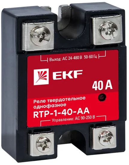 

Реле EKF rtp-1-40-aa твердотельное однофазное RTP-40-AA, rtp-1-40-aa