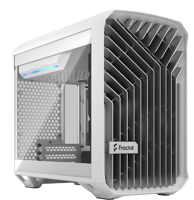 

Корпус mini-DTX Fractal Design Torrent Nano FD-C-TOR1N-05 RGB White TG Clear Tint, Torrent Nano