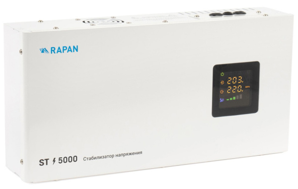Изображение товара Стабилизатор напряжения Бастион RAPAN ST-5000 релейный 4 кВт настенно-напольный