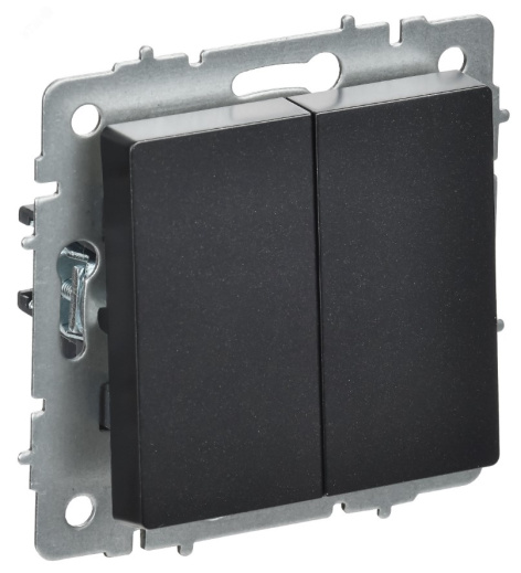 Изображение товара IEK BR-V23-0-10-K02 перекрестный переключатель 2 клавиши