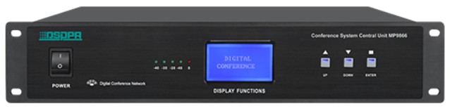 

Блок управления DSPPA MP9866 центральный конференц системы, MP9866
