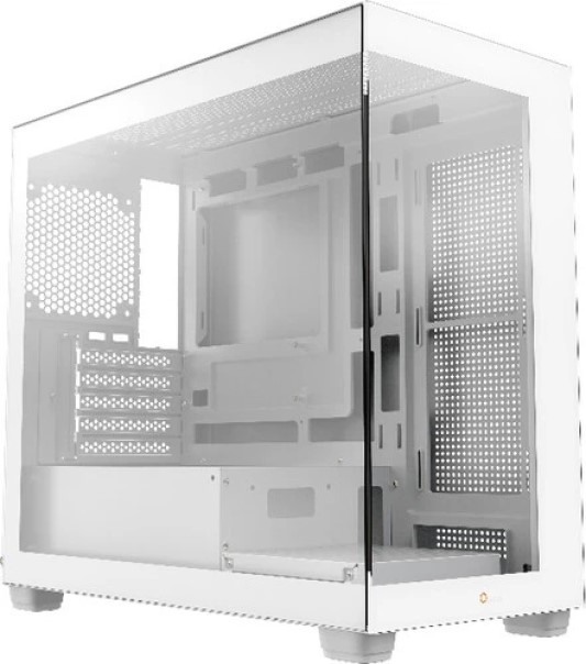 

Корпус mATX Ocypus Gamma C52 WH белый, без БП, боковая панель из закалённого стекла, USB 3.0, 2*USB 2.0, Gamma C52 WH