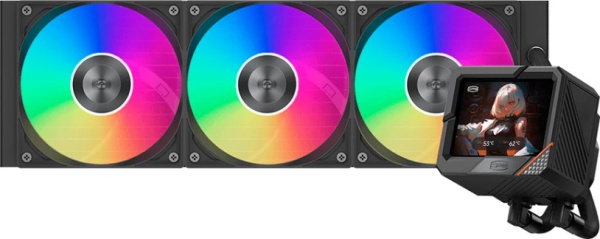 Изображение товара Система охлаждения PCCooler GT360 ARGB Display WH для ПК с множеством сокетов