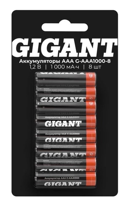 Аккумулятор Gigant G-AAA1000-8